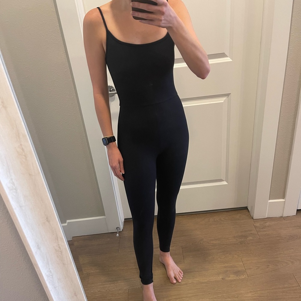 Abercrombie & Fitch black thick onesie
